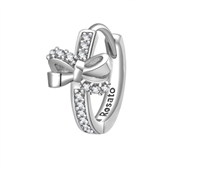 Mono orecchino Rosato Donna in Argento RZO063R